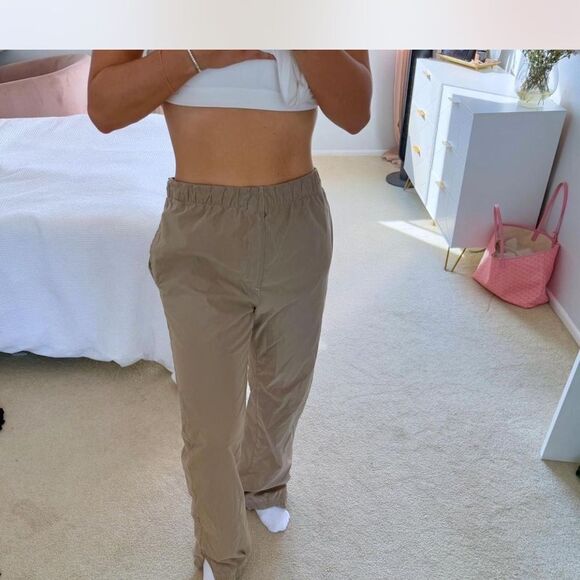 Tan Windbreakers Pants - Picture 1 of 2